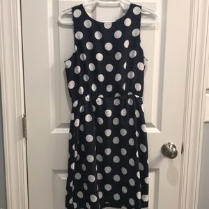 J. Crew Factory Polka Dot Dress